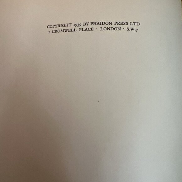 1949 First Edition Rare Book Rodin: Phaidon press Hardcover EX!! Inscribed - Picture 9 of 16